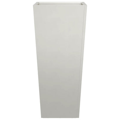 Fioriere da Giardino 2 pz 35x35x75 cm in Acciaio Inox | homemem39