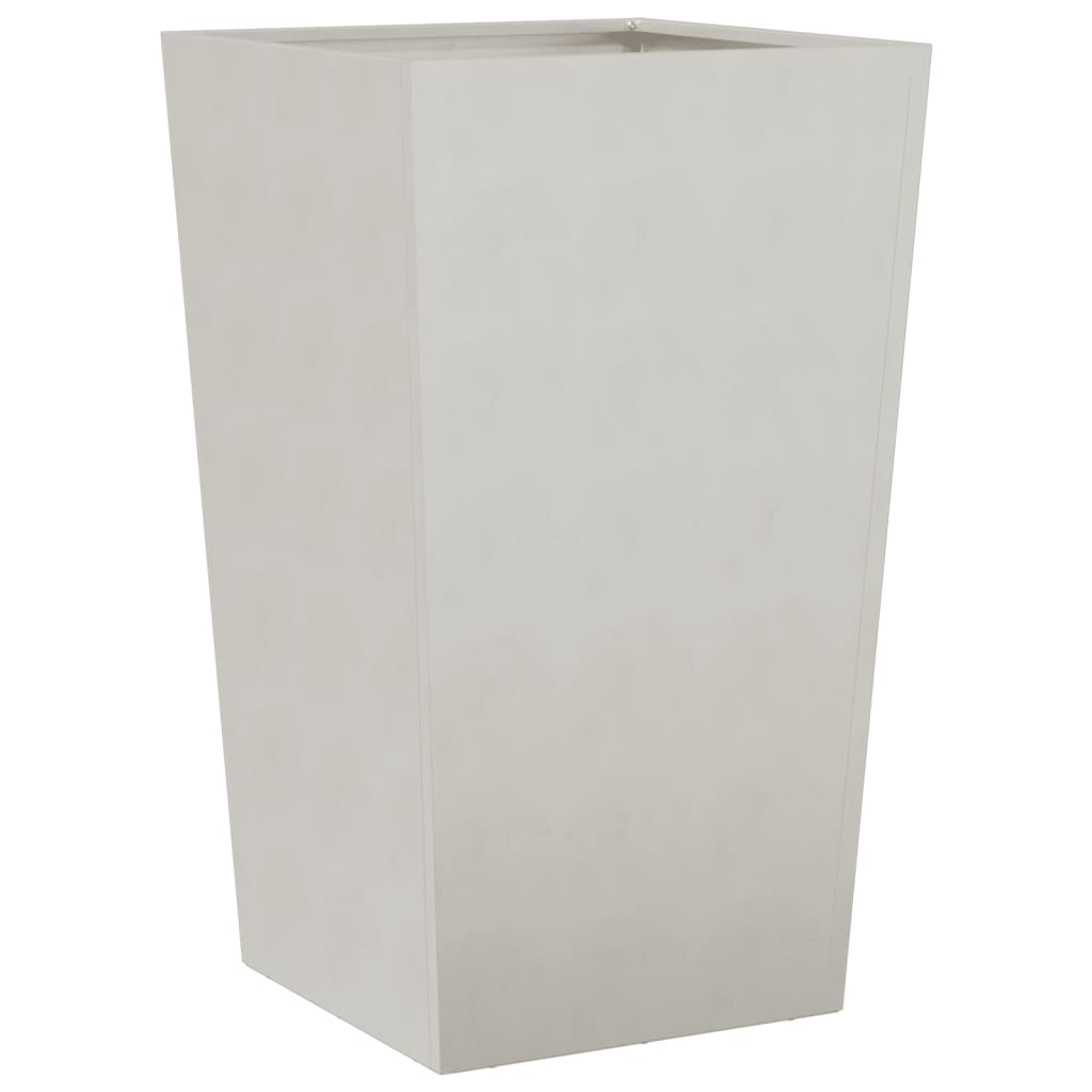Fioriere da Giardino 2 pz 45x45x75 cm in Acciaio Inox | homemem39