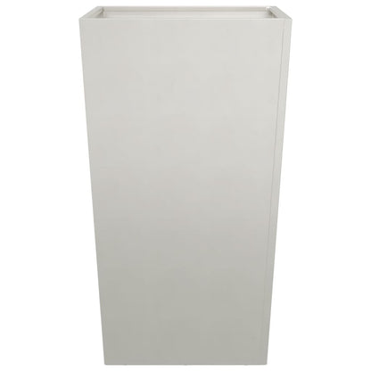Fioriere da Giardino 2 pz 45x45x75 cm in Acciaio Inox | homemem39
