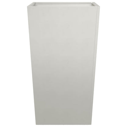 Fioriere da Giardino 2 pz 45x45x75 cm in Acciaio Inox | homemem39