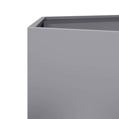 Fioriera da Giardino Esagono 46x40x45 cm in Acciaio Zincato