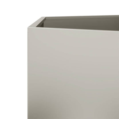 Fioriere da Giardino 2 pz Esagono 46x40x45 cm in acciaio corten