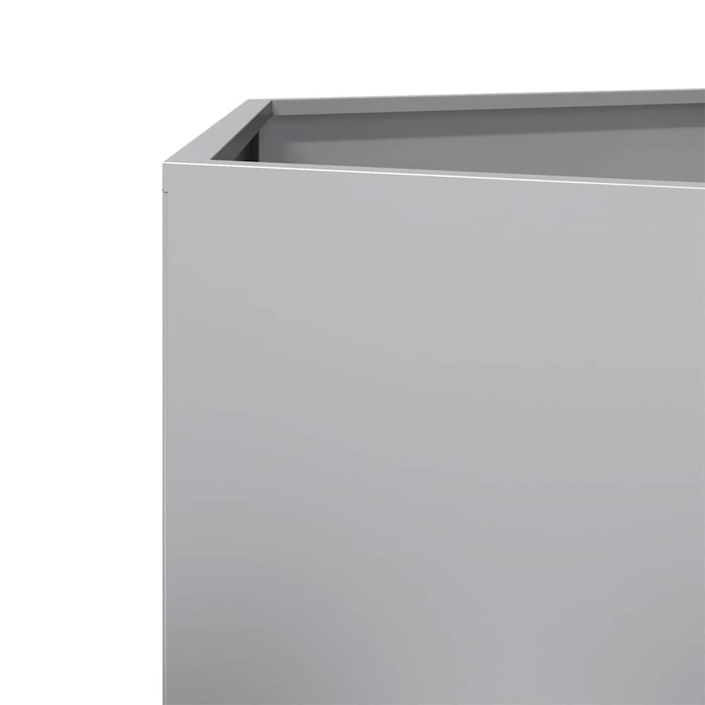 Fioriera da Giardino Esagono 104x90x45 cm in Acciaio Zincato | homemem39