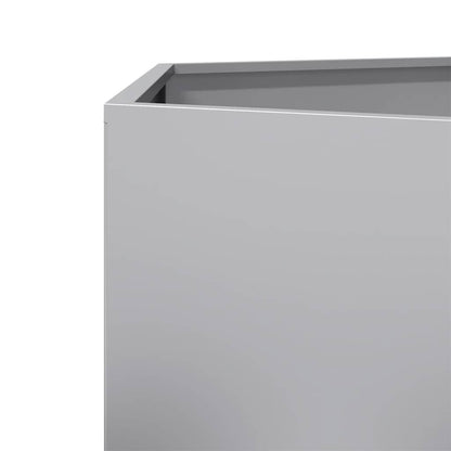 Fioriera da Giardino Esagono 104x90x45 cm in Acciaio Zincato | homemem39