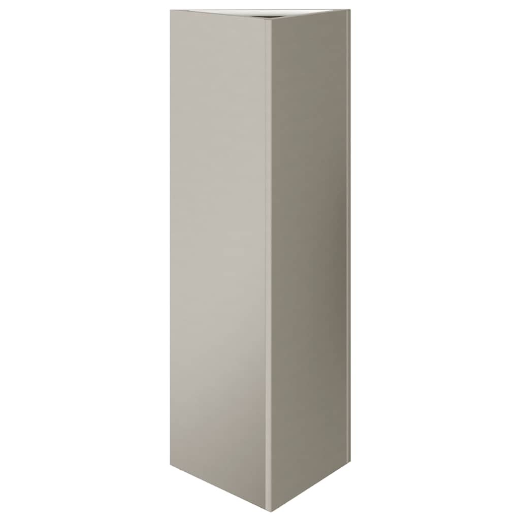 Fioriere da Giardino 2 pz Triangolari 30x26x75cm Acciaio Corten | homemem39