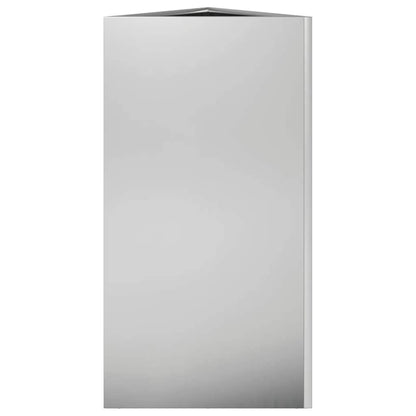 Fioriera da Giardino Triangolare 40x34,5x75 cm Acciaio Zincato | homemem39