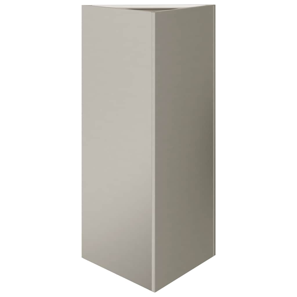 Fioriere da Giardino 2 pz Triangolari 40x34,5x75cm