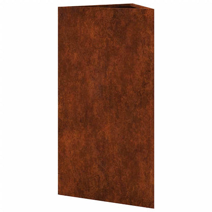 Fioriere da Giardino 2 pz Triangolari 40x34,5x75cm