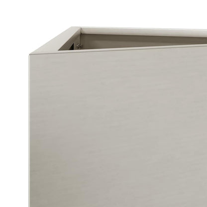 Fioriere da Giardino 2 pz Triangolari 40x34,5x75cm