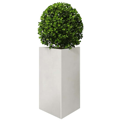 Fioriere da Giardino 2 pz Triangolari 50x43x75 cm Acciaio Inox