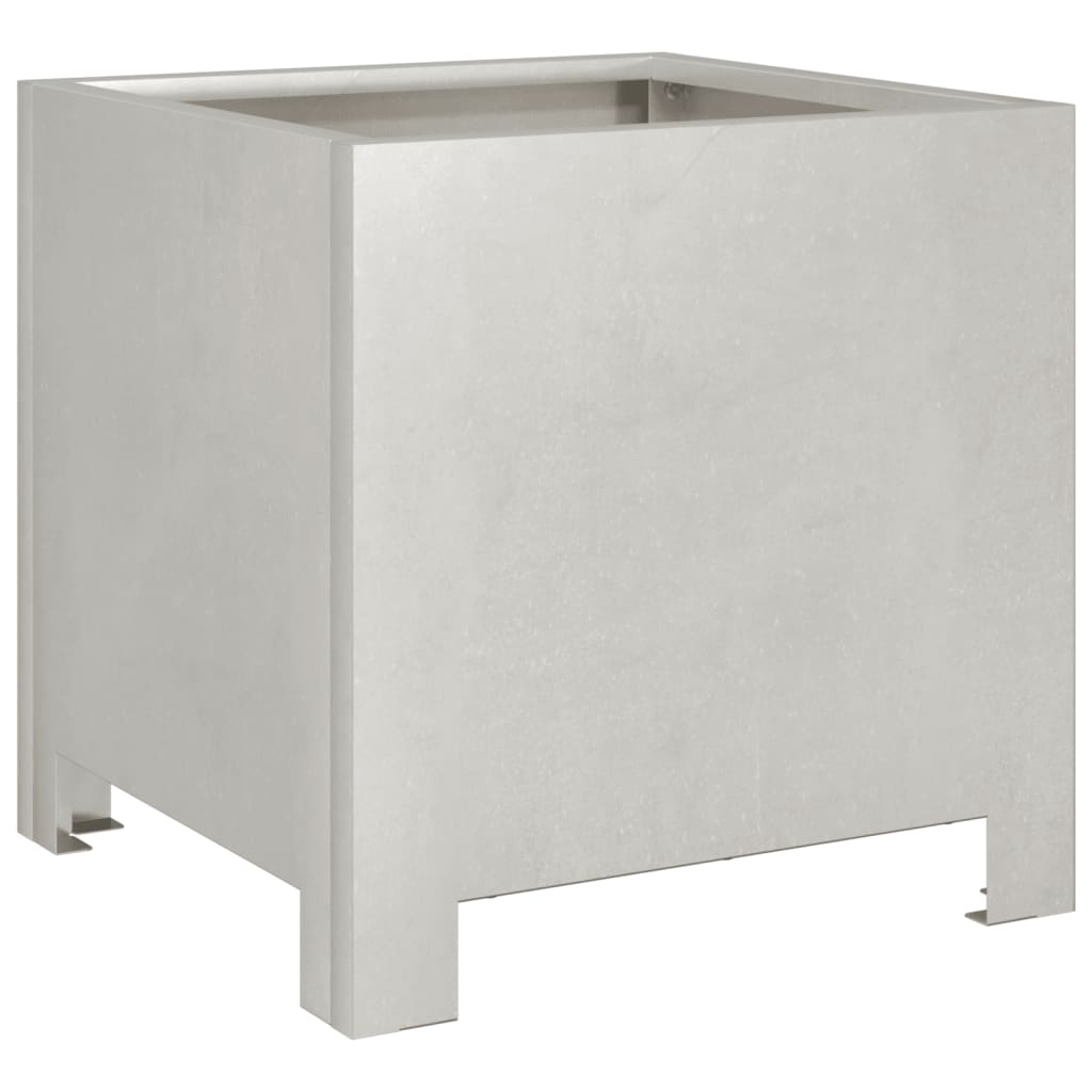 Fioriere da Giardino 2 pz 30x30x30 cm in Acciaio Inossidabile | homemem39