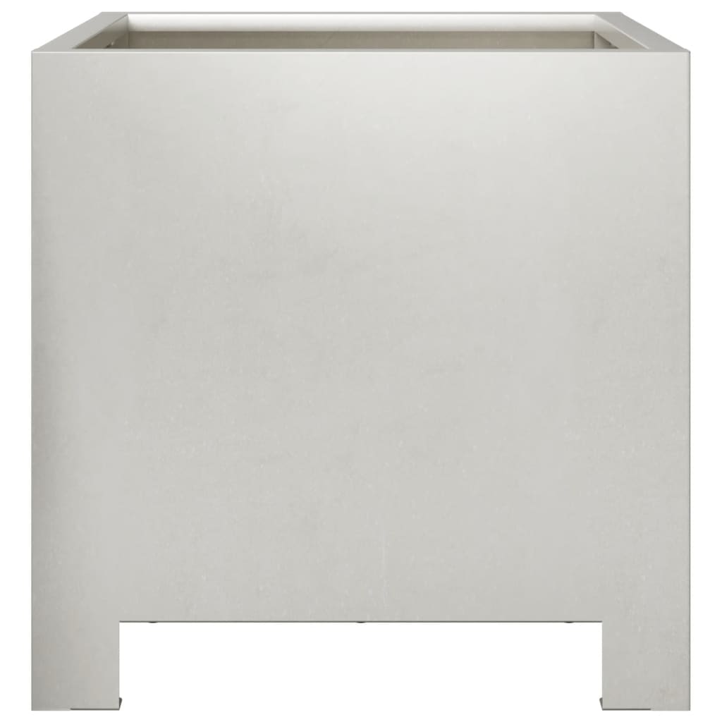Fioriere da Giardino 2 pz 30x30x30 cm in Acciaio Inossidabile | homemem39