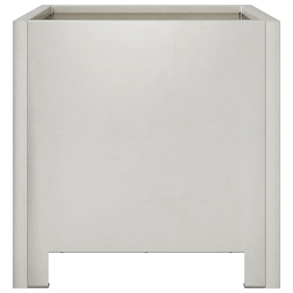 Fioriere da Giardino 2 pz 30x30x30 cm in Acciaio Inossidabile | homemem39
