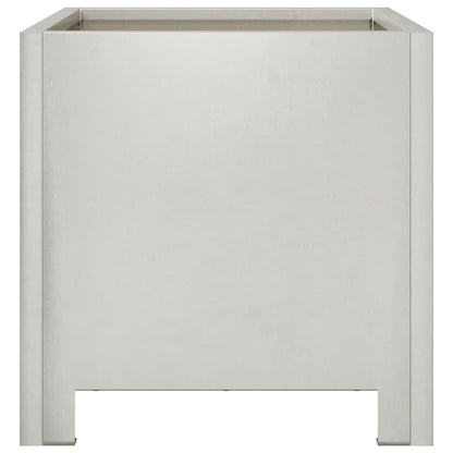 Fioriere da Giardino 2 pz 30x30x30 cm in Acciaio Inossidabile | homemem39