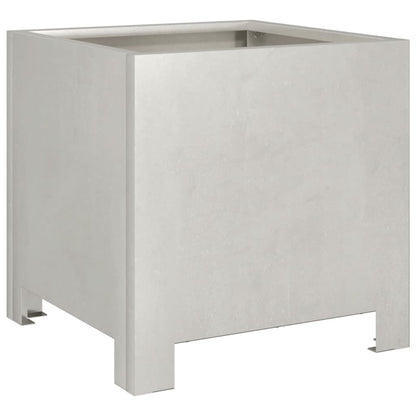 Fioriere da Giardino 2 pz 30x30x30 cm in Acciaio Inossidabile | homemem39