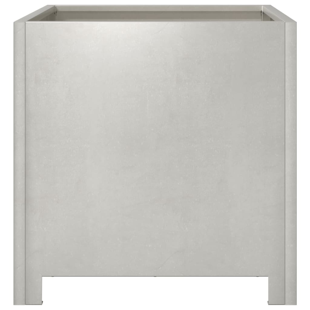 Fioriera da Giardino 40x40x40 cm in Acciaio Inox - homemem39