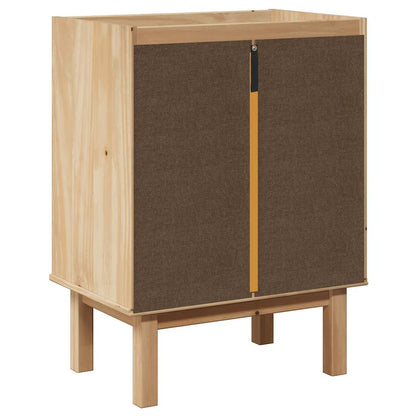 Mobile da Bagno OTTA 59x40x80 cm in Legno Massello di Pino | homemem39