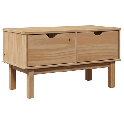 Panca da Corridoio OTTA 80x40x45 cm in Legno Massello di Pino | homemem39