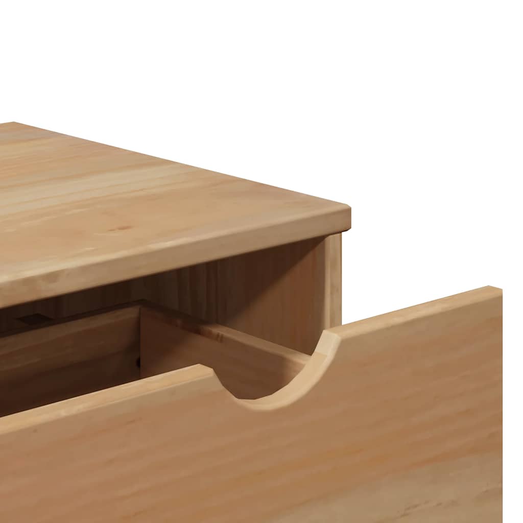 Panca da Corridoio OTTA 80x40x45 cm in Legno Massello di Pino | homemem39