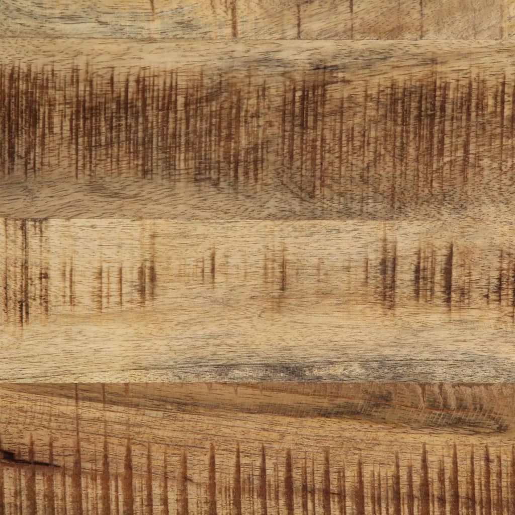 Mobile Porta TV 100x42x40 cm in Massello di Mango Grezzo - homemem39