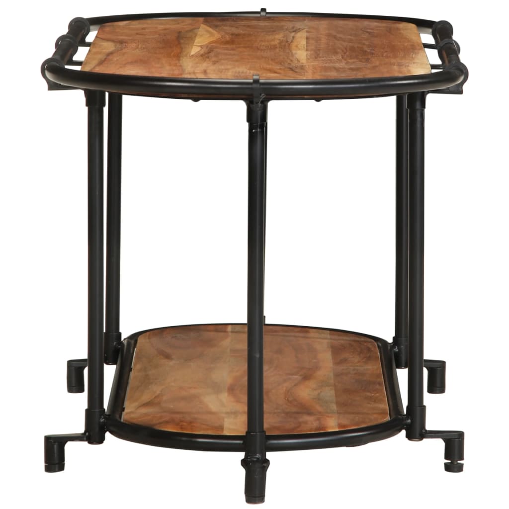 Mobile Porta TV 100x42x40 cm in Legno Massello di Acacia - homemem39