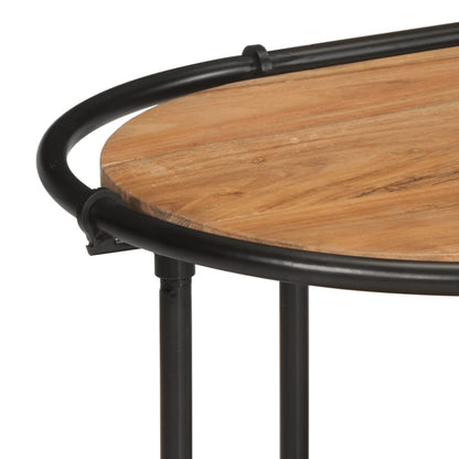 Mobile Porta TV 100x42x40 cm in Legno Massello di Acacia - homemem39