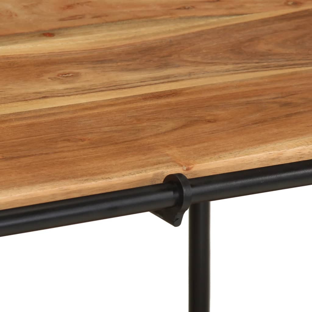 Mobile Porta TV 100x42x40 cm in Legno Massello di Acacia - homemem39