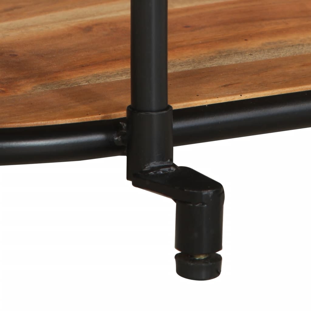 Mobile Porta TV 100x42x40 cm in Legno Massello di Acacia - homemem39