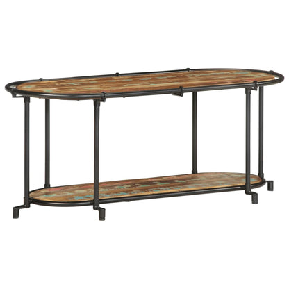 Mobile Porta TV 100x42x40 cm in Legno Massello di Recupero - homemem39