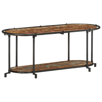 Mobile Porta TV 100x42x40 cm in Legno Massello di Recupero - homemem39