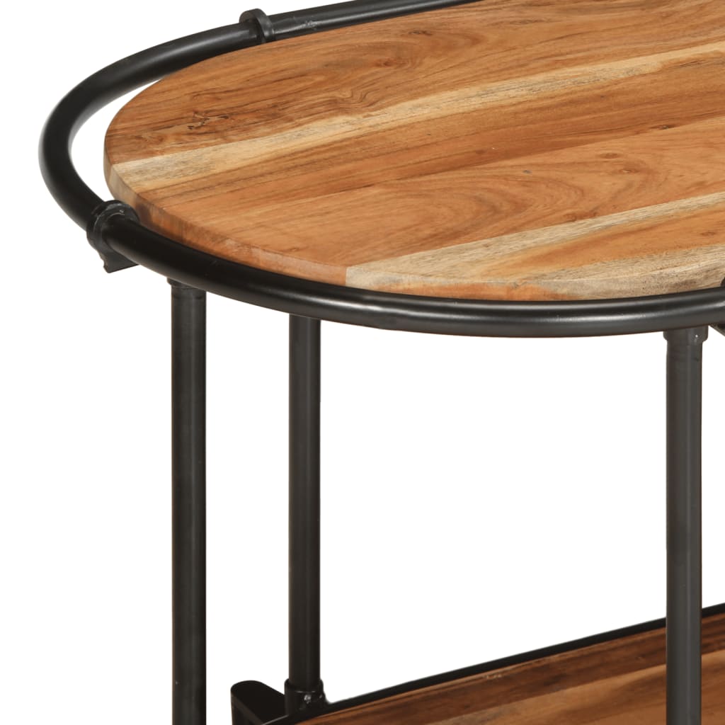 Mobile Porta TV 160x42x40 cm in Legno Massello di Acacia - homemem39