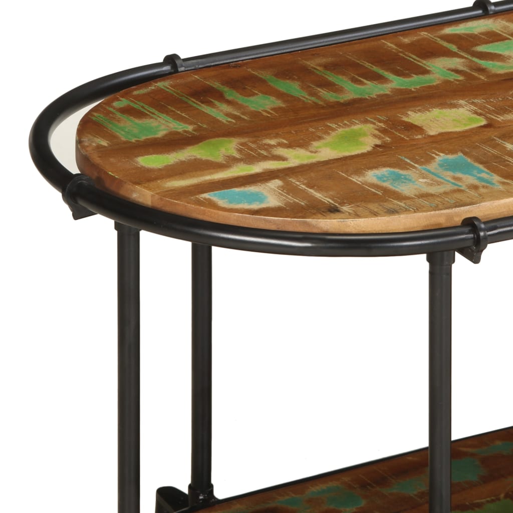 Mobile Porta TV 160x42x40 cm in Legno Massello di Recupero - homemem39