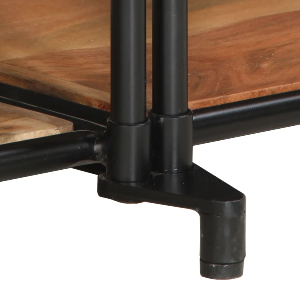 Mobile Porta TV 200x42x40 cm in Legno Massello di Acacia - homemem39