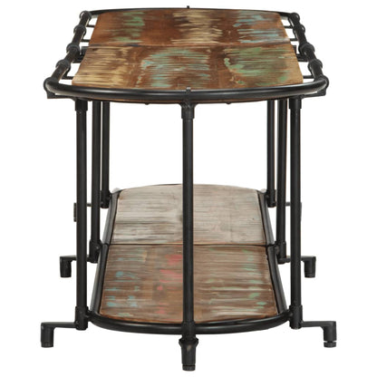 Mobile Porta TV 200x42x40 cm in Legno Massello di Recupero - homemem39