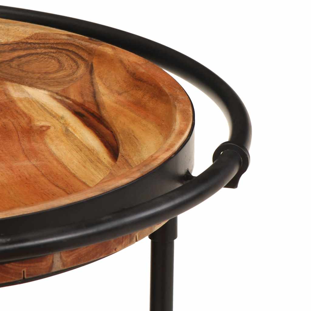 Set Tavolino 2 pz in Legno Massello di Acacia | homemem39
