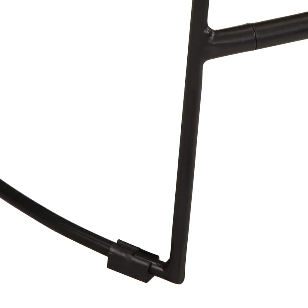 Sgabelli da Bar 2 pz 49x43x79 cm in Legno Massello di Mango - homemem39