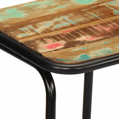 Sgabelli da Bar 2 pz 46x35,5x80 cm Legno Massello di Recupero | homemem39
