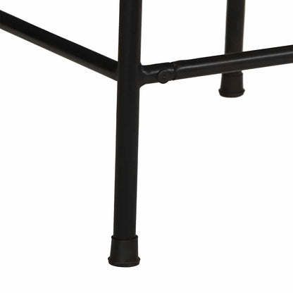 Sgabelli da Bar 2 pz 46x35,5x80 cm Legno Massello di Recupero | homemem39