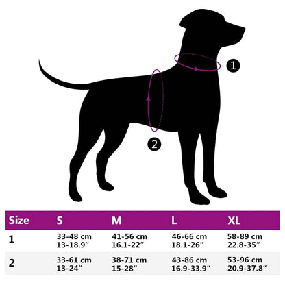 Pettorina Cani Righe Riflettenti Regolabile Marrone Mimetico L | homemem39