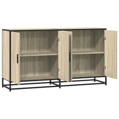 Credenza Rovere Sonoma 134x35x76 cm in Truciolato - homemem39