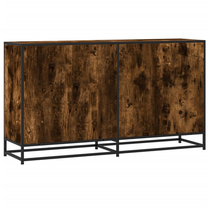 Credenza Rovere Fumo 134x35x76 cm in Truciolato - homemem39