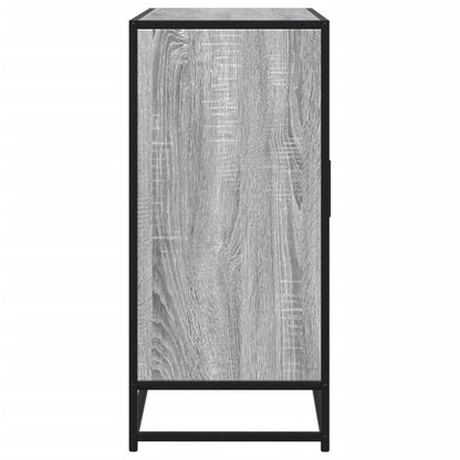 Credenza Grigio Sonoma 92x35x76 cm in Legno Multistrato - homemem39