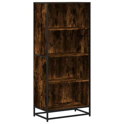 Libreria Rovere Fumo 60x35x139 cm in Truciolato | homemem39
