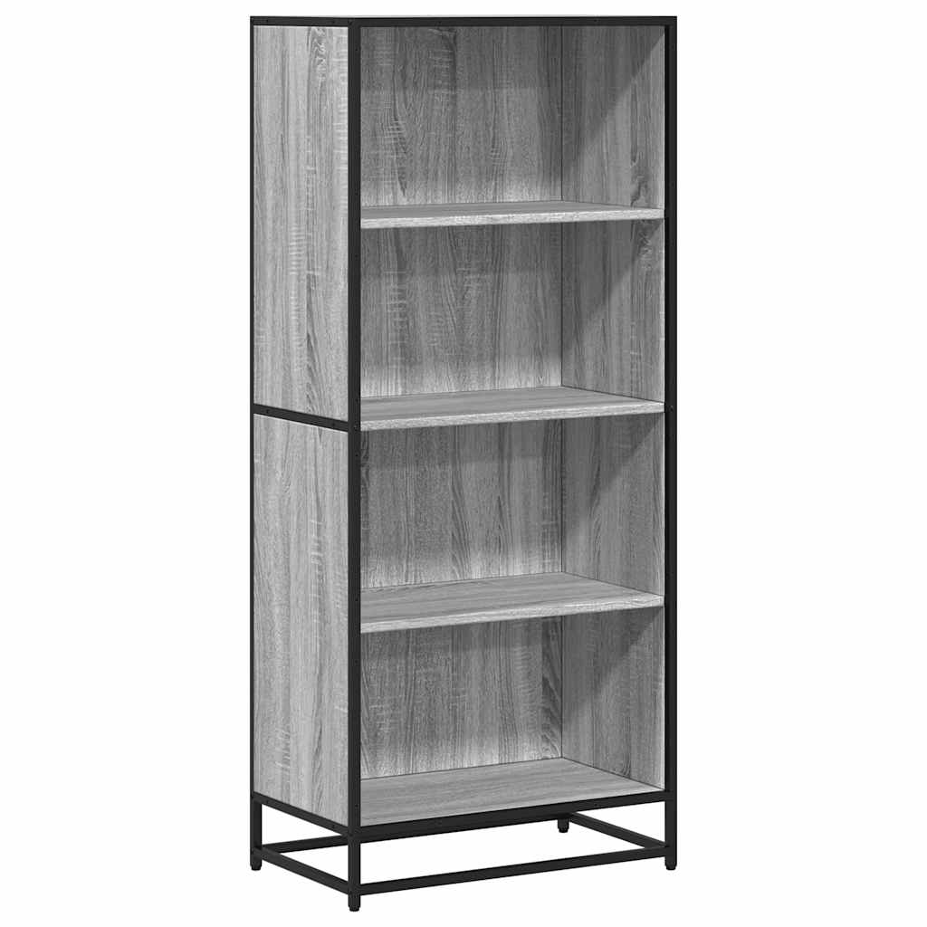Libreria Grigio Sonoma 60x35x139 cm in Truciolato | homemem39