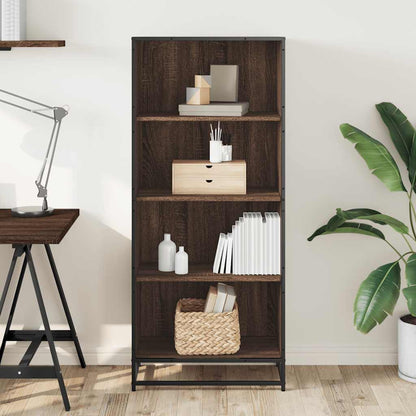 Libreria Rovere Marrone 60x35x139 cm in Truciolato | homemem39