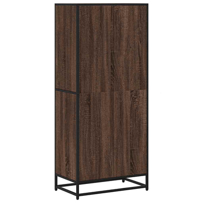 Libreria Rovere Marrone 60x35x139 cm in Truciolato