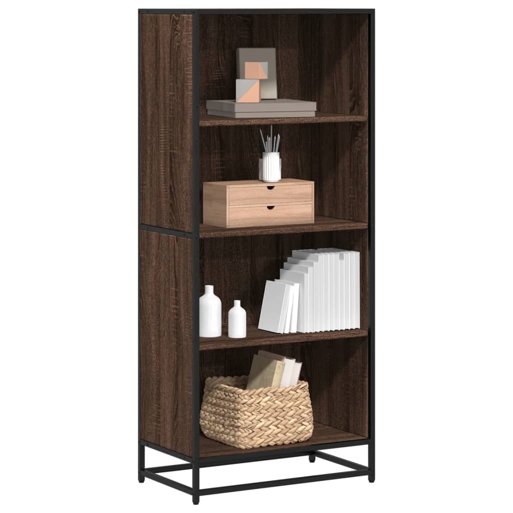 Libreria Rovere Marrone 60x35x139 cm in Truciolato | homemem39
