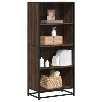 Libreria Rovere Marrone 60x35x139 cm in Truciolato | homemem39