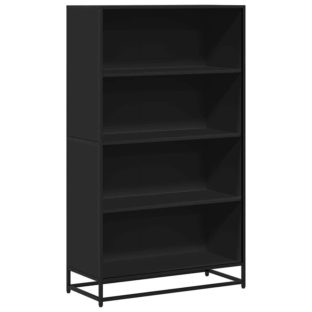 Libreria Nera 80,5x35x139 cm in Truciolato | homemem39