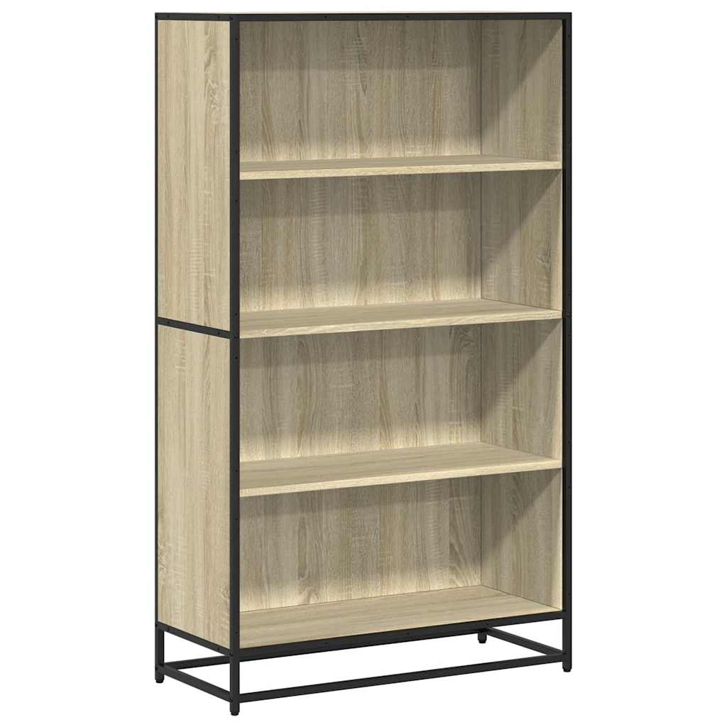 Libreria Rovere Sonoma 80,5x35x139 cm in Truciolato